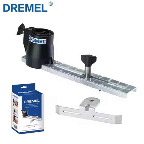 Dremel 678-01 Circle Cutter and Straight Edge Guide Attachment Rotary Tool Adjustable Guideway Dreme
