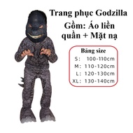 (Fire Speed) Muscle Godzilla Cosplay Costume Extremely cute Godzilla monster costume for children