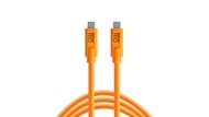 Tether tools (CUC15) TetherPro USB-C to USB-C 15 (4.6m)(3m) High-Visibility Orange ประกันศูนย์ไทย Te