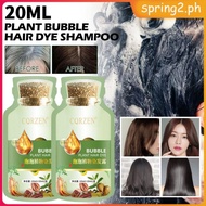 Bubble Hair Dye Shampoo Hair Black Hair Dye Easy To Color Hair Care Long-Lasting Mild Non-Irritating Hair Dye Products