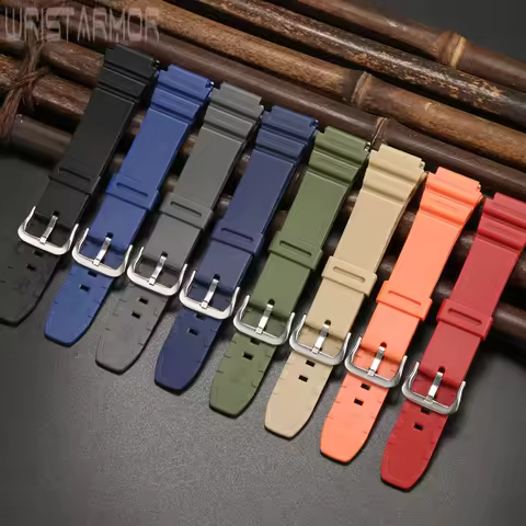 Resin Watch Strap for Casio F108WH AE1200WH AE-1300WH W218H W-219H AE1000W SGW-300 Mens Replacement 
