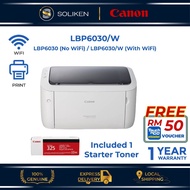 Canon ImageCLASS LBP6030/ LBP6030W WIFI PRINTER LASER PRINTER MONOCHROME CANON CART 325 TONER CANON 