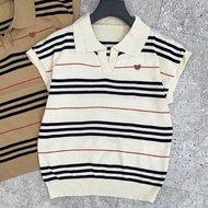 🔥[C260] Áo len thun Montoghi dệt kim BBr logo GẤU NHỎ hàng Quảng Châu cực HOT - kholenqc