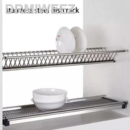 【new】◆✴✲Modern Luxury Kitchen Cabinet Dish Rack Stainless Steel Kabinet Dapur Rak Pinggan