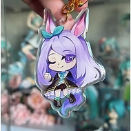 Mejiro McQueen Umamusume | ~3in Acrylic Charm Keychain