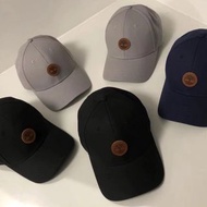 外國預訂 3色選 timberland 皮質logo 帶扣cap帽