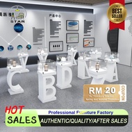 Customized 26 Letter Display Cabinet Transparent Glass Jewelry Display Cabinet Exhibition Hall Exhib