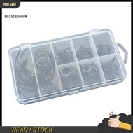 mw   75Pcs 8 Sizes Fishing Rod Guide Line Kit Straight Single Foot Rings Repair Eyes