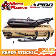 APIDO RACING LAGENDA115 FI / LAGENDA115Z CARBURETOR RACING EXHAUST PIPE CUTTING STANDARD EKZOS EXZOS