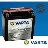 VARTA YTX14 - BS Powersports AGM Auxiliary Backup Battery for  Mercedes Benz C Class / E Class (for 