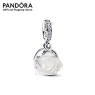 Pandora Rose Sterling Silver Double Dangle