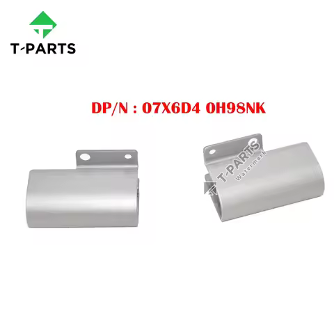 New 07X6D4 7X6D4 0H98NK H98NK Silver For Latitude 5410 E5410 Laptop Hinge Cover Left-L/Right-R Hinge