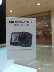 DJI Osmo Action 4 Standard Combo Action Camera 4K/120fps with a 1/1.3-Inch Sensor Stunning Low-Light