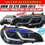 BMW X5 E70 2008 - 2013 DOUBLE PROJECTOR LED HEADLAMP