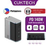 ZMI CUKTECH AD1404U 140W Fast Charger NO.15 GaN 140W Super Energy Fast Charger