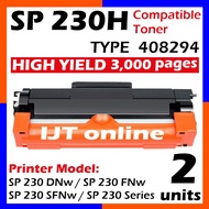 2x Compatible Ricoh SP230 SP230HS SP230H 408294 SP230sfnw SP 230sFNw SP 230DNw SP230DNw 230FNw 230SF