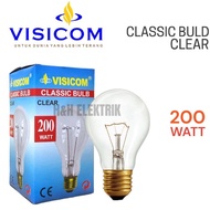 CAHAYA Visicom 200Watt Incandescent Bulb Classic Clear Bulb - Yellow Light