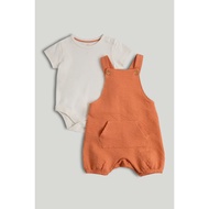 Mothercare Orange Bibshorts and Bodysuit Outfit