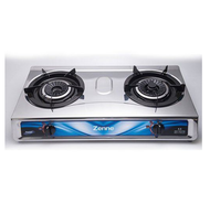 Zenne Dapur Gas Stove Twister Burner Stainless Steel Body KGS-201C