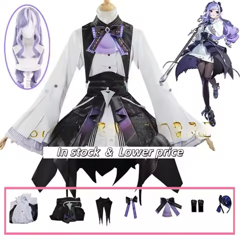 Game ZZZ Vivian Banshee Cosplay Zenless Zone Zero Vivian Costume Wig Dress Outfit Suit Halloween Par