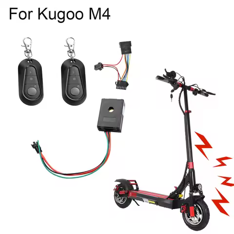 Anti-Theft E-bike Alarm System Electric Scooter for Kugoo M4 Security Remote Control Alert Vehicle A