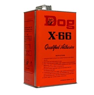 กาวยางอเนกประสงค์ ตราหมา X-66 (Dog X-66) เหมาะสำหรับการติดชิ้นงานทั่วไป สูตรเข้มข้น
