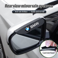 BMW Carbon Fiber Rearview Mirror Rain Eyebrow High-efficiency Rainproof Car Decoration Accessories for BMW F30 F20 F10 E34 E46 E60 E90 E36 X1 X3 X5 X6 X7 G20 G30