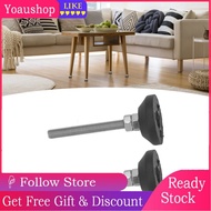 Yoaushop Garosa 2Pcs Swivel Furniture Glides Adjustable Leveling Feet Heavy Duty Machine Mounts Lath