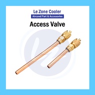 Refrigerator Access Valve Aircond Indoor Access Valve Peti Sejuk - 1/4''