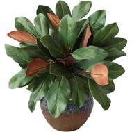 Magnolia Leaves 3D Artificial Magnolia Stems Branches for Vase Real Touch Fake Greenery Leaf Faux St