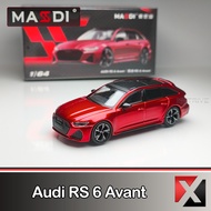 Masdi 1: Audi RS6 Avant Red Rolling Wheel64