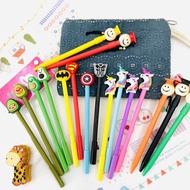 Children Fancy Gel Pen Student Pen Pen unicorn pen avocado pen superman graduation pen batman transf