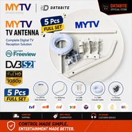 [5 Pcs Full Set] MYTV Original ODU Satellite Antenna Outdoor 67cm Dish LNB 10M Cable for MYTV Astro 