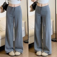 Gray High-Waisted Sports Pant - All-season Comfortable Sweatpant