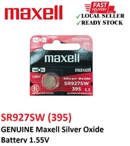 SR927SW (395) GENUINE Maxell Silver Oxide Battery 1.55V