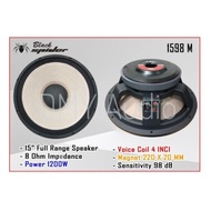 Speaker Komponen 15 inch Black Spider 1598 M