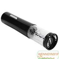WENNEYN91P Electric Wine Opener, ABS Foil Cutter Automatic Bottle Opener, Fast One-Button Operation 