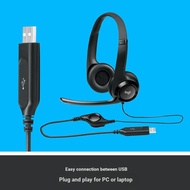 Logitech/Logitech H340 Wired Headset USB Headset Voice Online Class Listening Headset Microphone