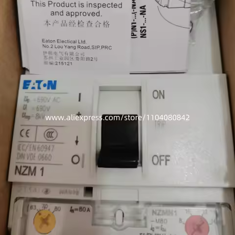 New original EATON circuit breaker NZMB1-A100