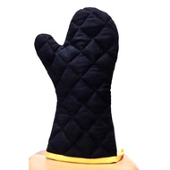 Oven glove bakery - black