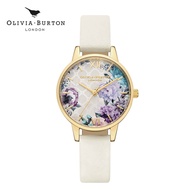 พร้อมส่งแทOlivia Burton นาฬิกา บ้านดอกไม้แก้วที่สวยงาม Fanshion OB watch ผู้หญิง