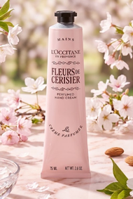 歐舒丹 新版 櫻花潤手霜 護手霜 75ml (平行進口)