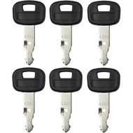 6PCS 459A Key RC411-53933 RC461-53930 Replacement for Ku-bota Mini Excavator Backhoe Skid Steer Trac