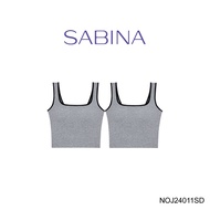 ( Set 2 ชิ้น ) [Online Exclusive] Sabina Bra Tops Loungewear เสื้อกล้าม รหัส NOJ24011SD - สีเทาเข้ม