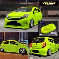 AIKKA PZ35 ENVY GREEN PEARL Supreme Pearlized Cat Kereta 2K Paint / DIY Tin Spray / Touch up Paint
