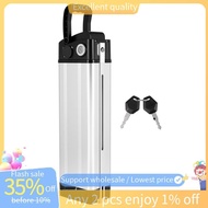 In -Electric Bike 36V/48V Large Capacity Battery Case 18650 Holder Case E-Bike Accessories DC
