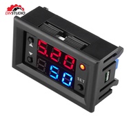 4-28V Digital Display PWM High Power Speed Regulator Frequency Measuring Instrument 1HZ~160KHZ Duty 