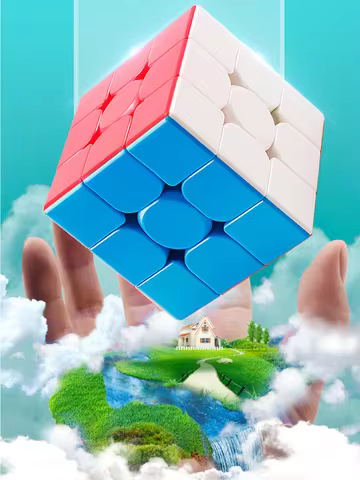 Rubiks 2x2 3x3 4x4 5x5 Pyraminx Magic Ghost Cubes Professional Puzzle IQ Fit Mini Puzzles Kids Educa