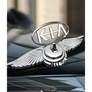 Logo cánh chim đại bàng các hãng xe - logo lắp mui xe ô tô chất liệu mạ hợp kim sáng bóng HYUNDAI TO