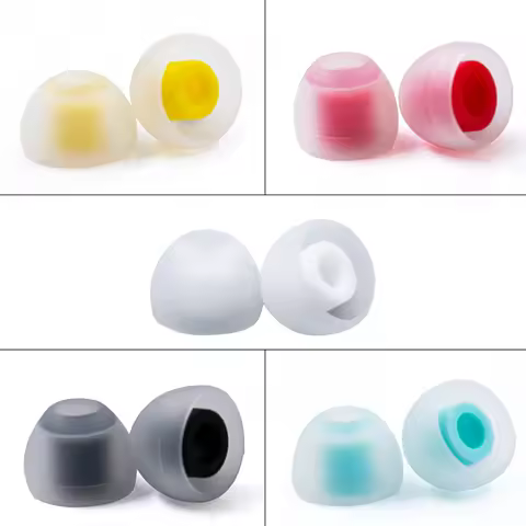 KBEAR 07 Silicone upgraded Eartips 1 pair(2 pcs) 5 pairs(10pcs) Noise Isolating with S M M- L Size F